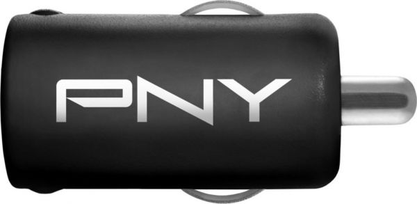 Автомобильное зарядное устройство для телефона PNY 12V Black (P-P-DC-UF-K01-GE)