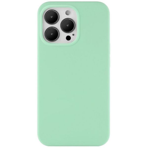 Чехол (клип-кейс) uBear Touch Case [cs105lg61pth-i21] для Apple iPhone 13 Pro, светло-зеленый