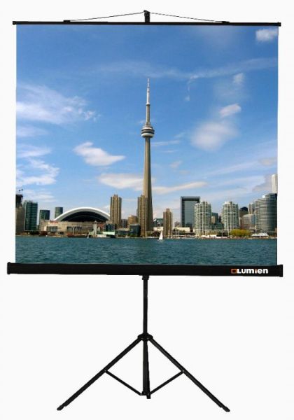 Экран на штативе Lumien Eco View 200x200 см с возможностью настенного крепления (LEV-100103)